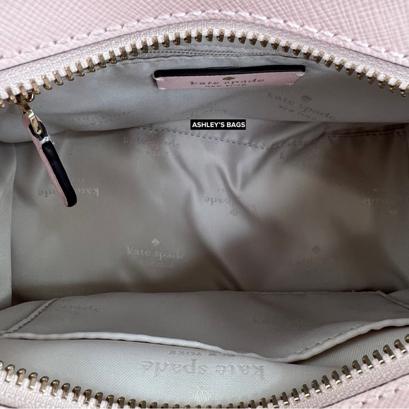 Kate Spade Madison Small Satchel Crossbody In Conch Pink - Picture 7 of 11